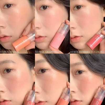 泰国Meilinda液体腮红高光自然清透持久裸色Rarebeauty平替纯欲风