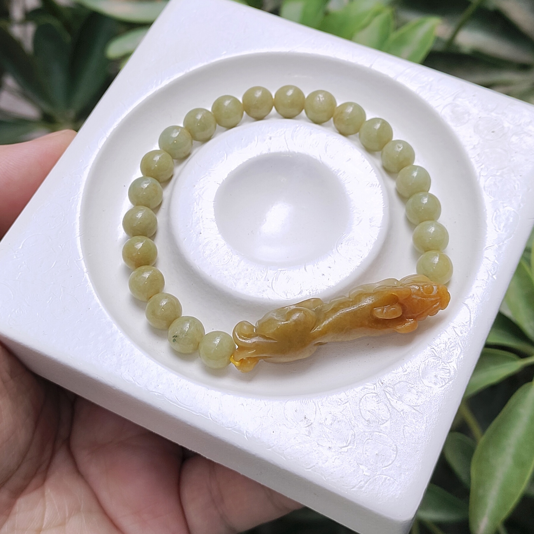 A货翡翠美拉德色系手串耳饰项链等多款可选支持复检省外8元包顺丰