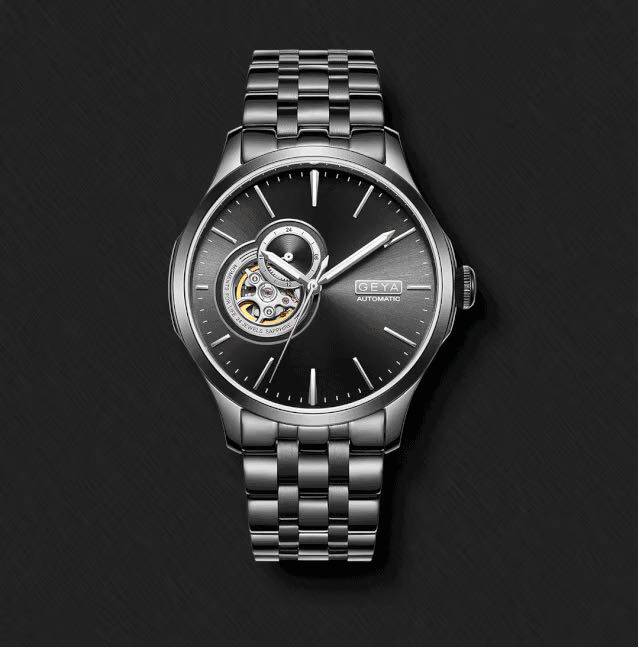 新款格雅手表男机械表男款防水时尚潮流国产腕表男士商务男表8228