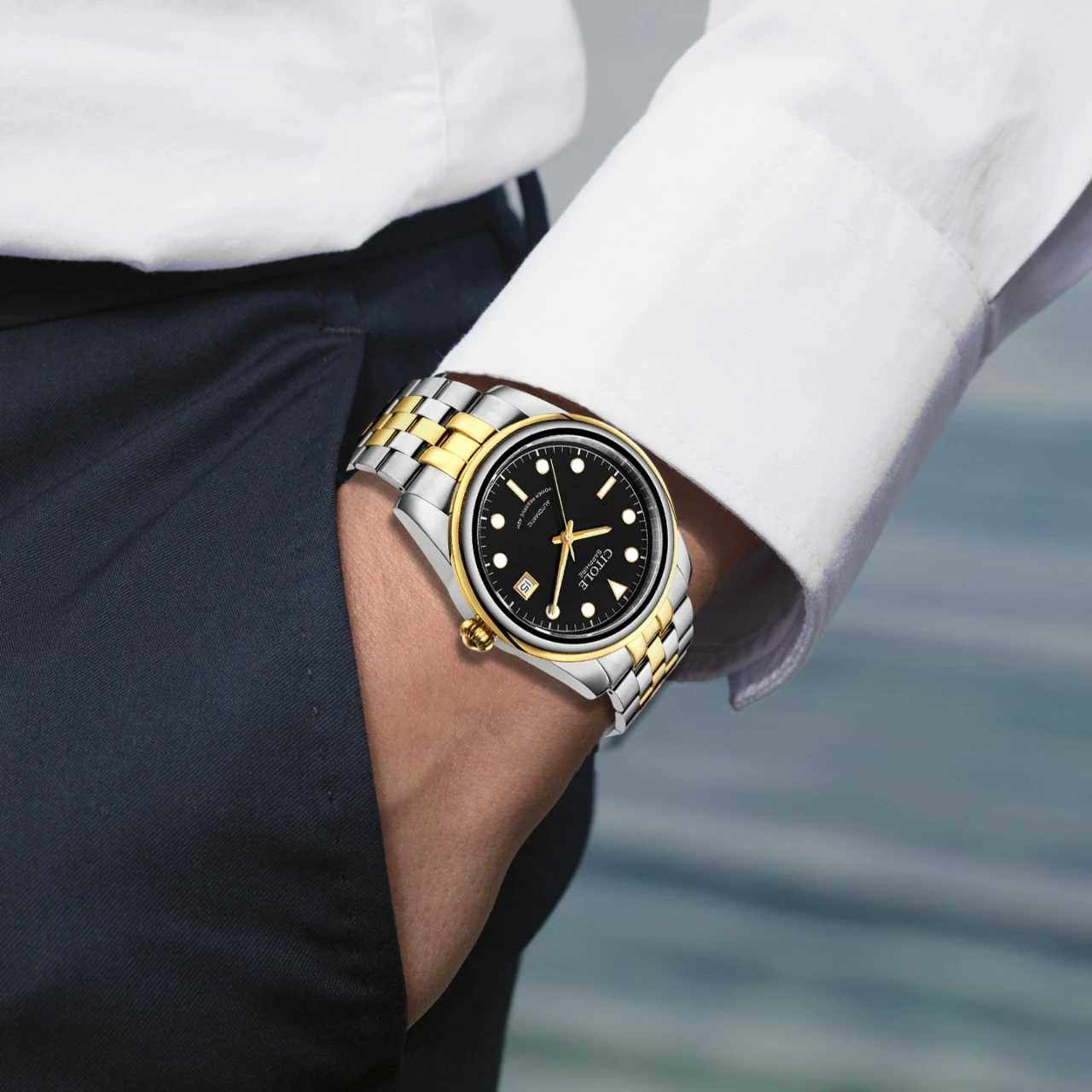 新款西腾手表全自动机械夜光商务