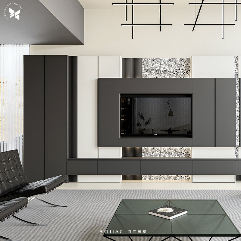 佰丽爱家客厅电视柜全屋定制厨房橱柜整家全屋柜子定制【顽趣】,全屋定制,轻定制电视柜,淘宝优惠券,粉丝福利购,淘宝优惠卷