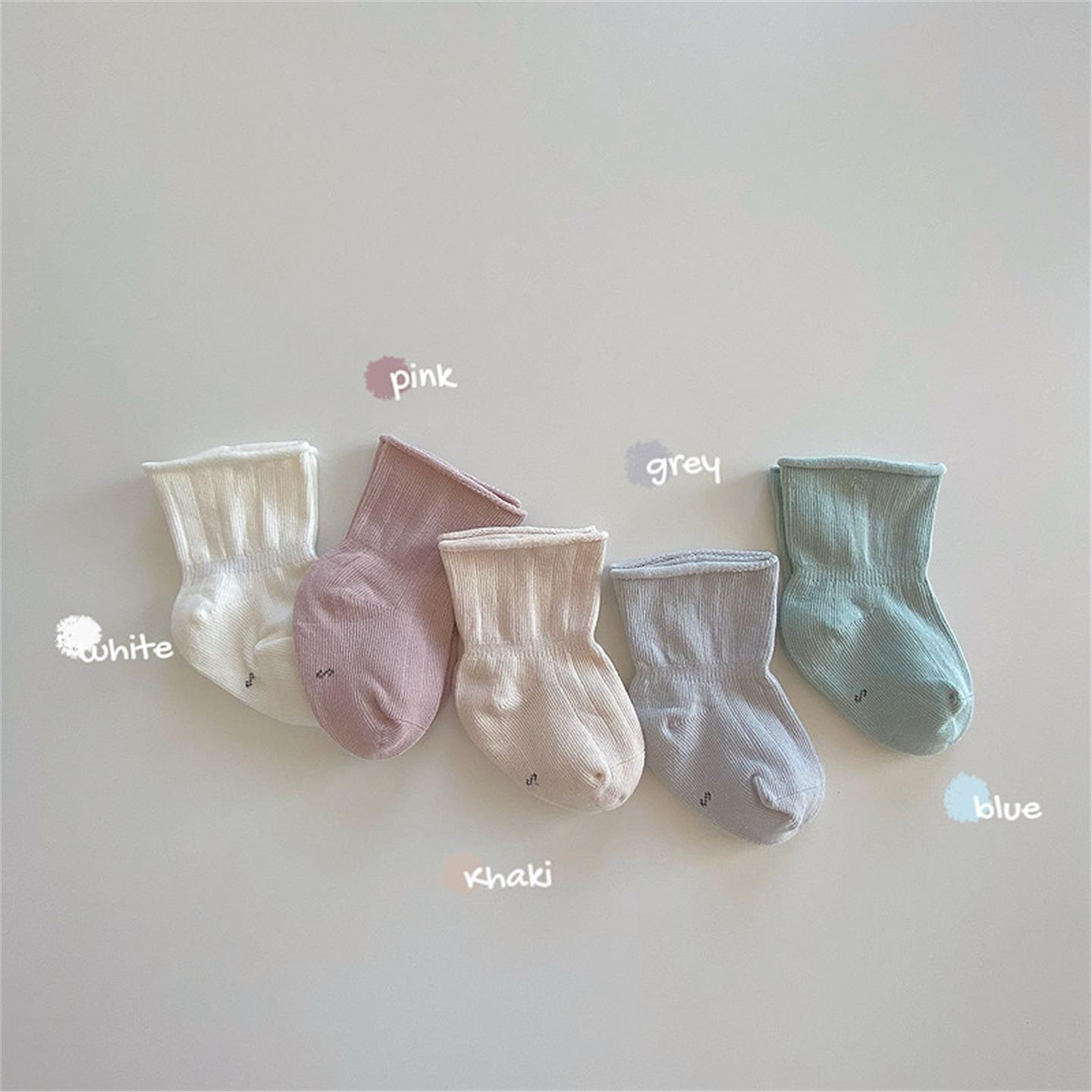 新生儿袜子婴初宝纯棉小月