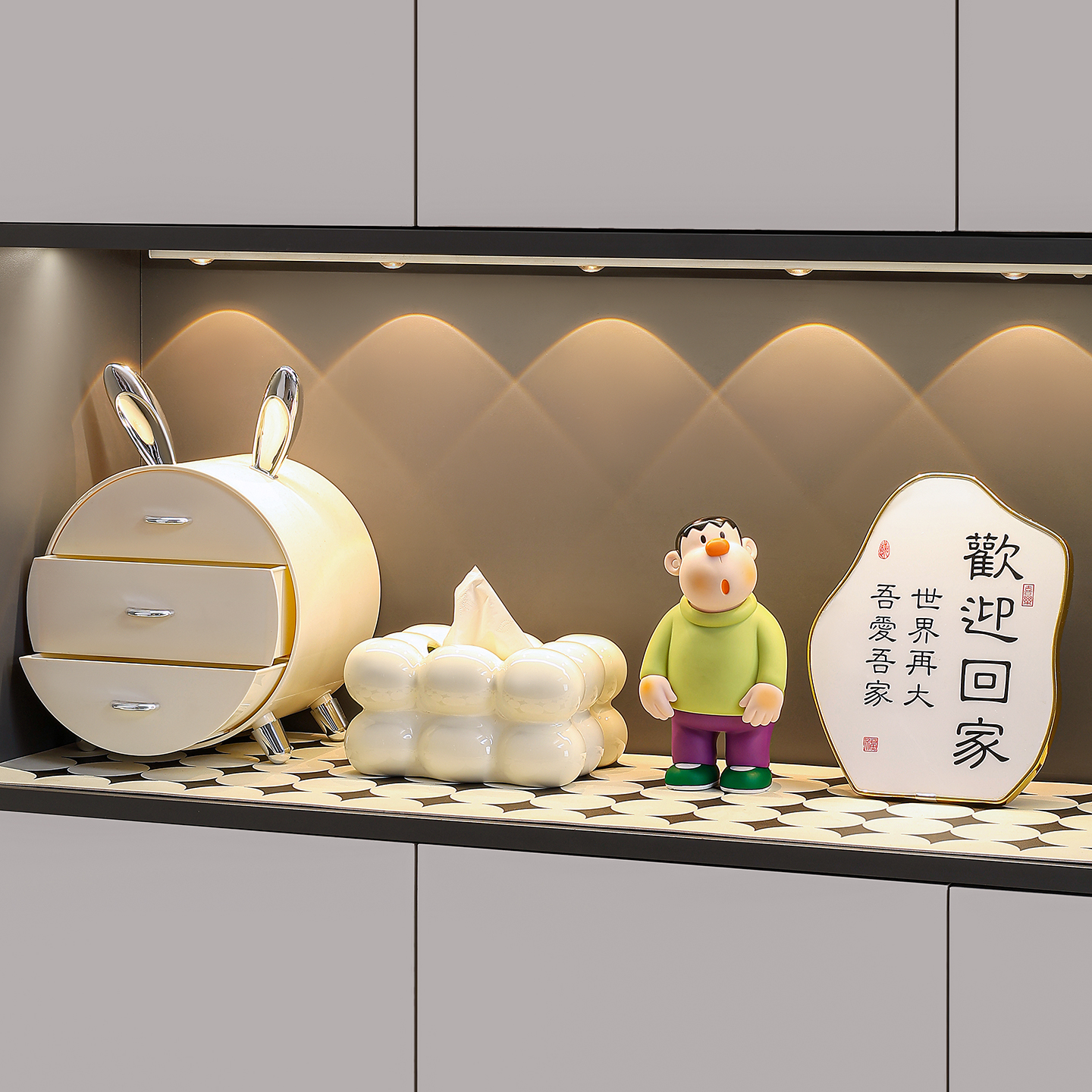入户桌面高级感家居装饰品摆件