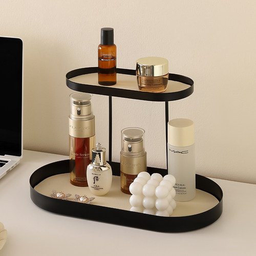 轻奢高档桌面多功能铁艺置物架