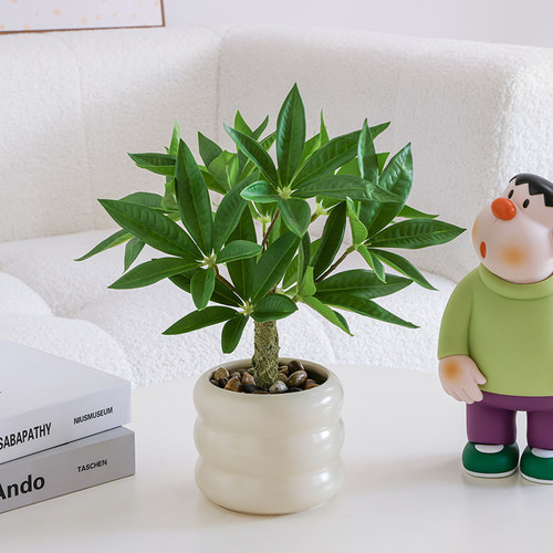 仿生绿植室内盆栽装饰小摆件