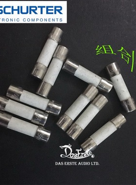 1瑞士舒特SCHURTER音频保险丝 合金镀镍1快熔慢熔 发烧保险管