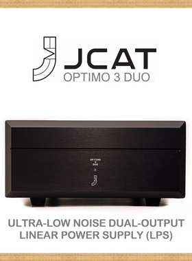 JCAT国内代理OPTIMO 3DUO发烧线性电源DC双输出变频少帅凯乐ifi