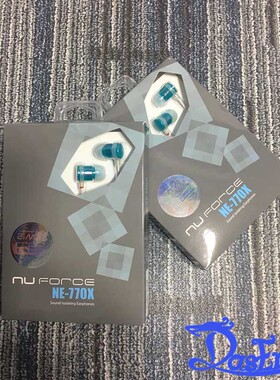 美国全新新智Nuforce NE770X 入耳式耳机有线重低音HIFI音质