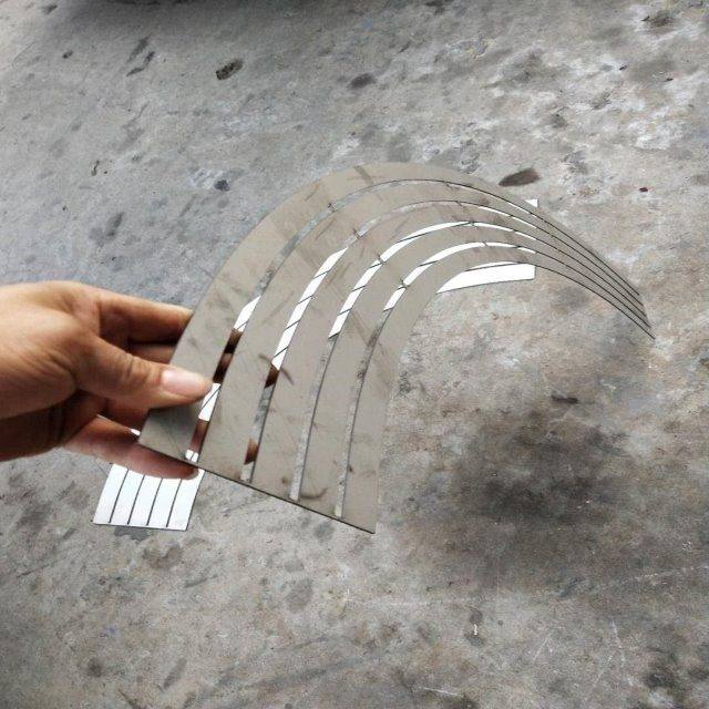 电工大弧弯画线器连弯模板辅助工具电线管水管放样神器画圆弧28