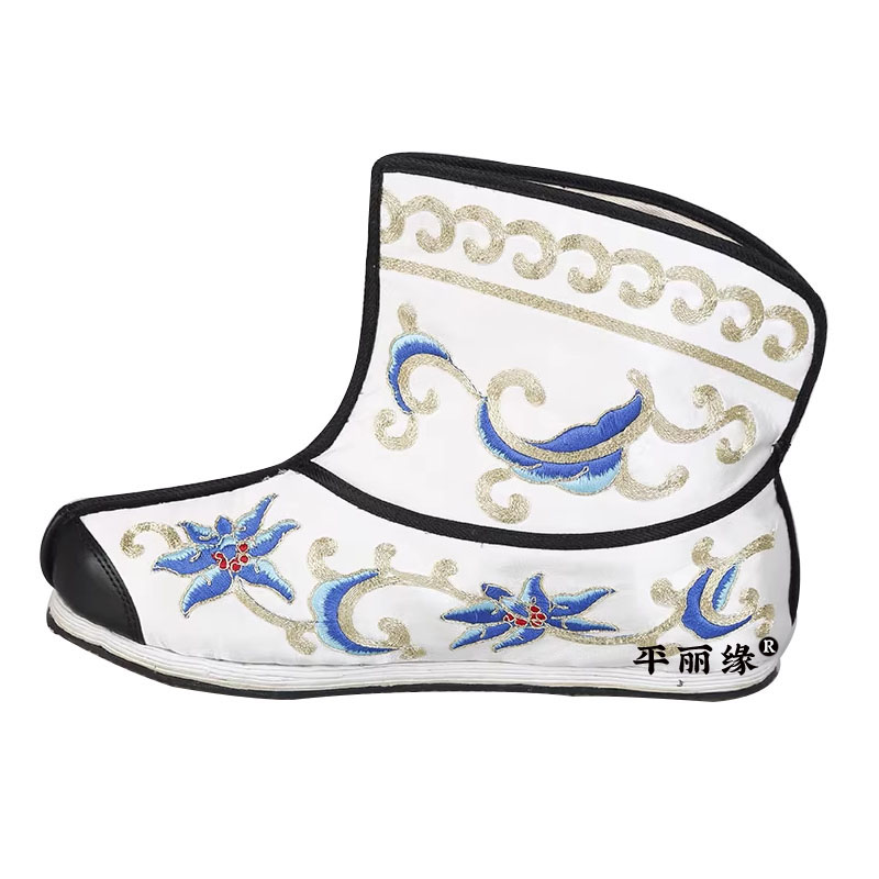平丽缘戏曲鞋内高彩快靴