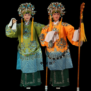戏曲戏剧京剧豫剧古装老旦蟒袍佘太君服饰戏服戏曲老旦服装老旦蟒
