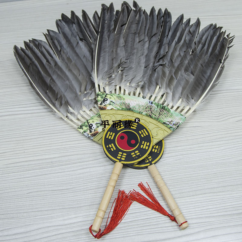 戏曲舞台配饰戏剧京剧越剧用品孔明扇诸葛亮羽毛扇八卦扇
