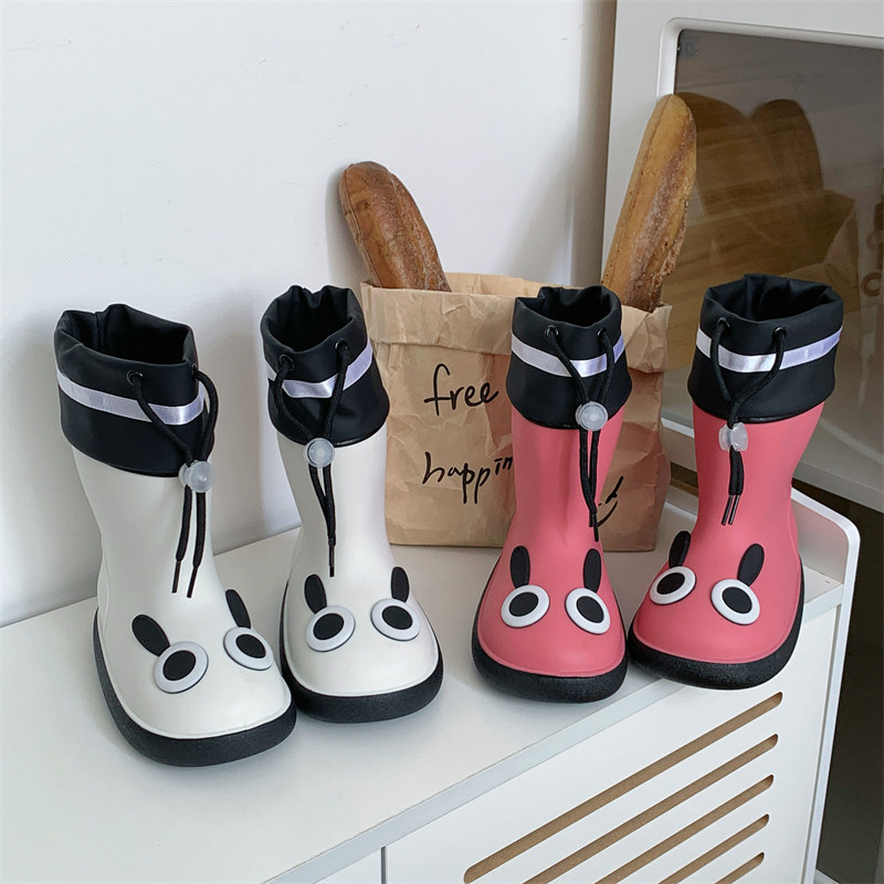 儿童雨鞋男童宝宝防滑雨靴女童学生上学幼儿水鞋防水小孩女款胶鞋