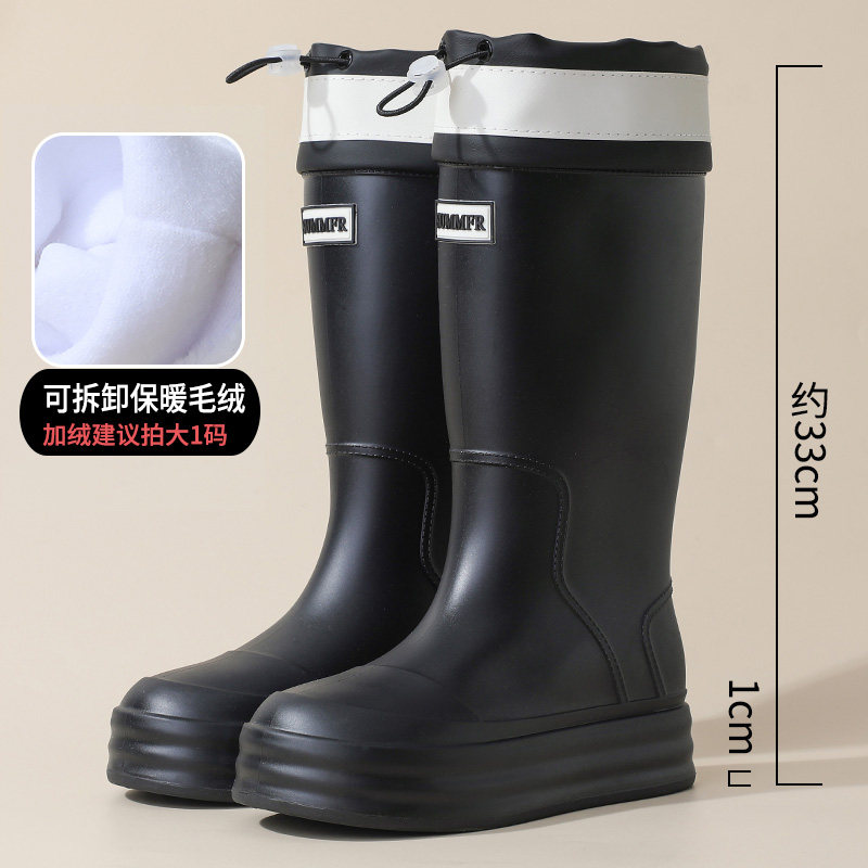 雨鞋女款时尚外穿雨靴中筒水鞋防水防滑胶鞋轻便套鞋成人大童水靴,女鞋,雨鞋,淘宝优惠券,粉丝福利购,淘宝优惠卷