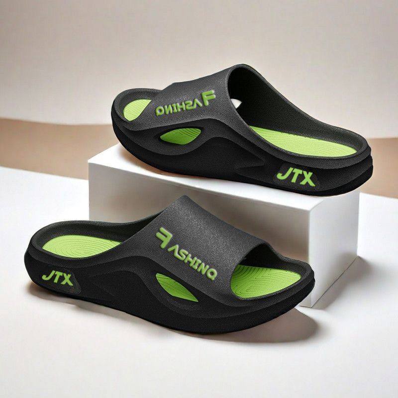 男士拖鞋不臭脚夏季室内家居防滑防臭外穿厚底居家用静音凉拖鞋男