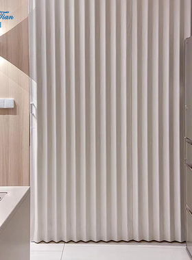 TACHIKAWA 日本进口立川折叠门定制室内软移门隔断推拉可弯曲弧度