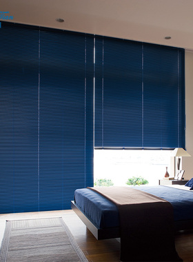 日本立川tachikawa办公室厨房卧室防锈定制可选免打孔铝百叶窗帘