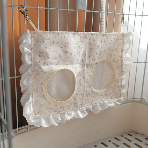 漂亮的兔子草袋拍照贼好看