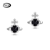 POCK原创小众清冷感星球设计耳钉酷帅新潮耳环街拍通勤百搭耳饰品