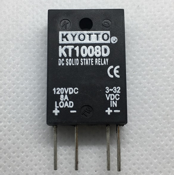 KT1008D原装KYOTTO凯优特固态薄型 4脚继电器 KT1008D 8A 120VDC-封面