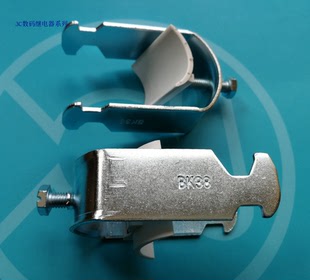 金属电缆夹BK-38 C型导轨电缆固定夹C型槽钢卡子 配电柜固定线夹