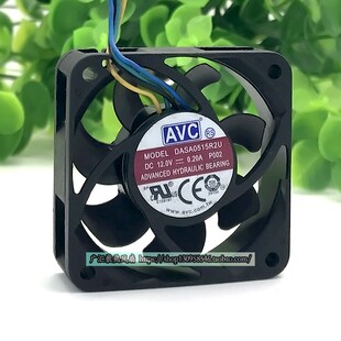现货正品AVC DASA0515R2U 4515 12V 0.20A 4线 4.5cm PWM散热风扇