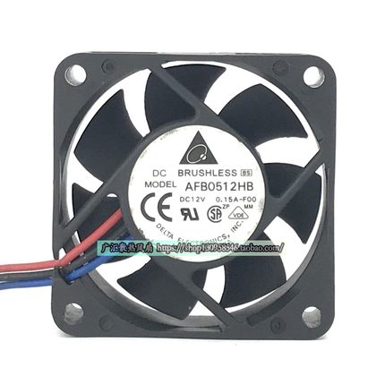 Delta/台达5015 DC12V 0.15A AFB0512HB 5CM 机箱电源散热风扇