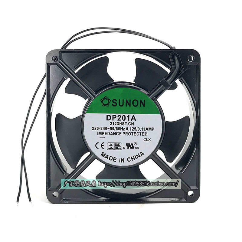 全新DP201A2123HST.GN Sunon建准 AC交流散热风扇220-240V~5HZ