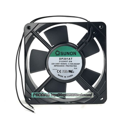 全新建准SUNON 机柜风扇 12025 DP201AT-2122HBT.GN 220V散热风扇