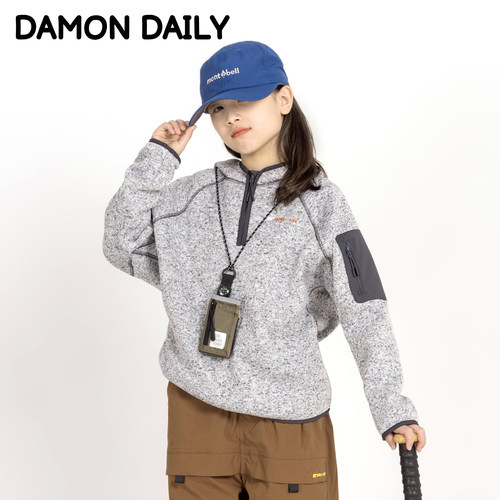 Damon针织卫衣儿童加绒保暖外套