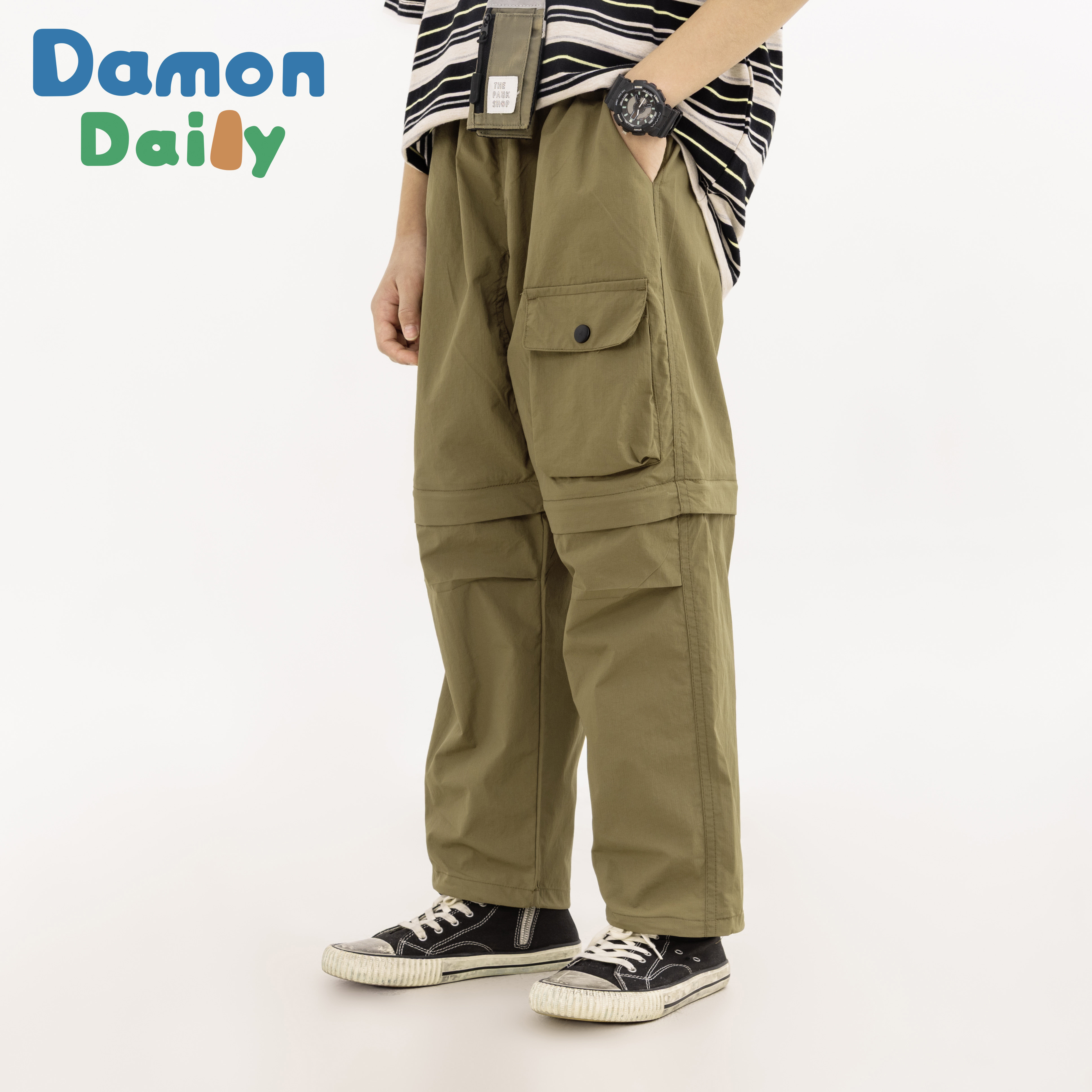 Damon儿童户外两穿工装速干裤