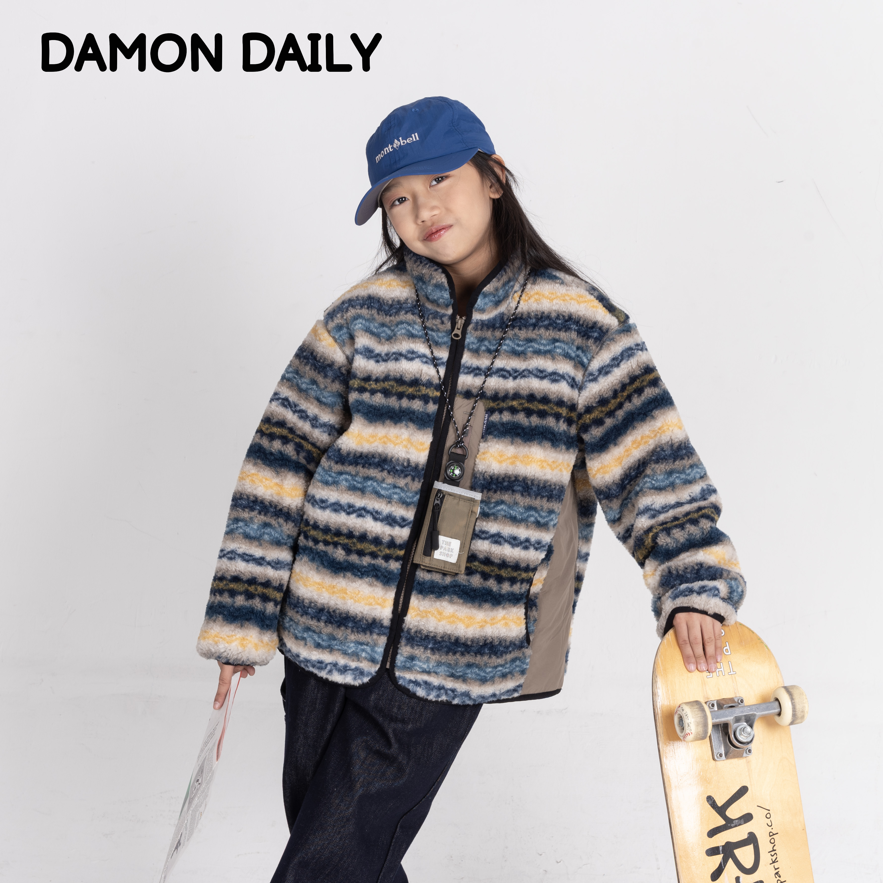 民族风费尔岛花色羊绒保暖外套