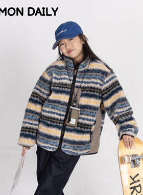 【Damon11/27日 10:00上新】民族风费尔岛花色羊绒保暖儿童外套