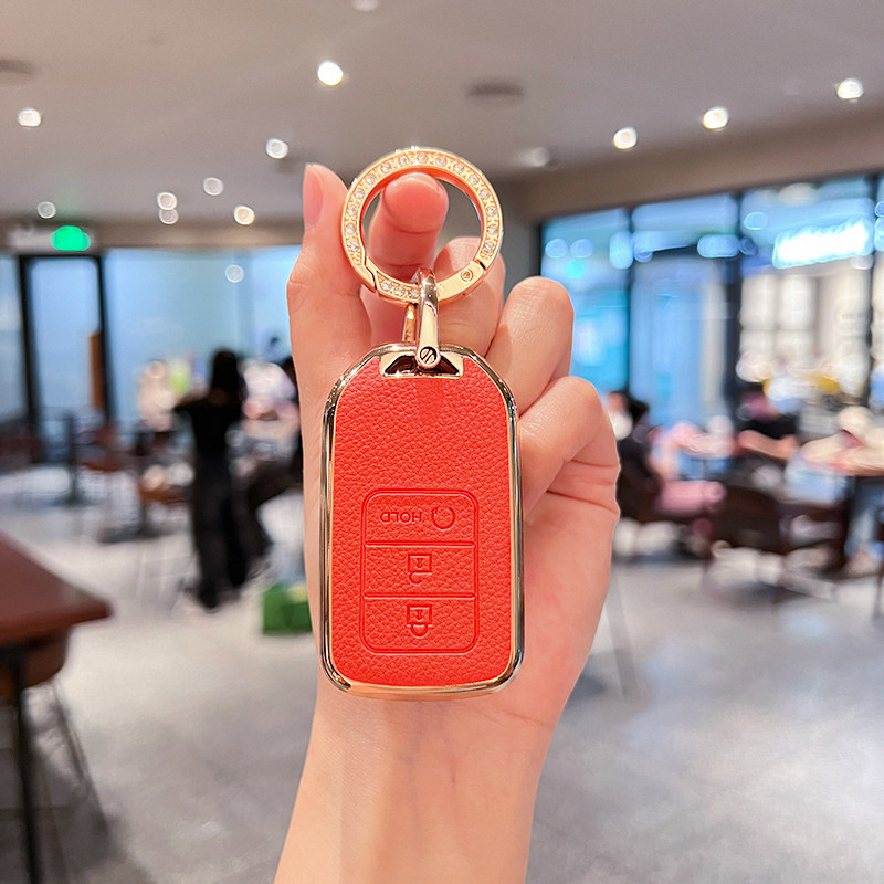 适用本田21/22款CRV思威都市/风尚/豪华版汽车锁匙扣壳钥匙包套