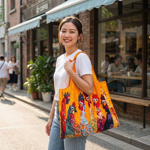 结实耐用可折叠超市买菜包购物袋