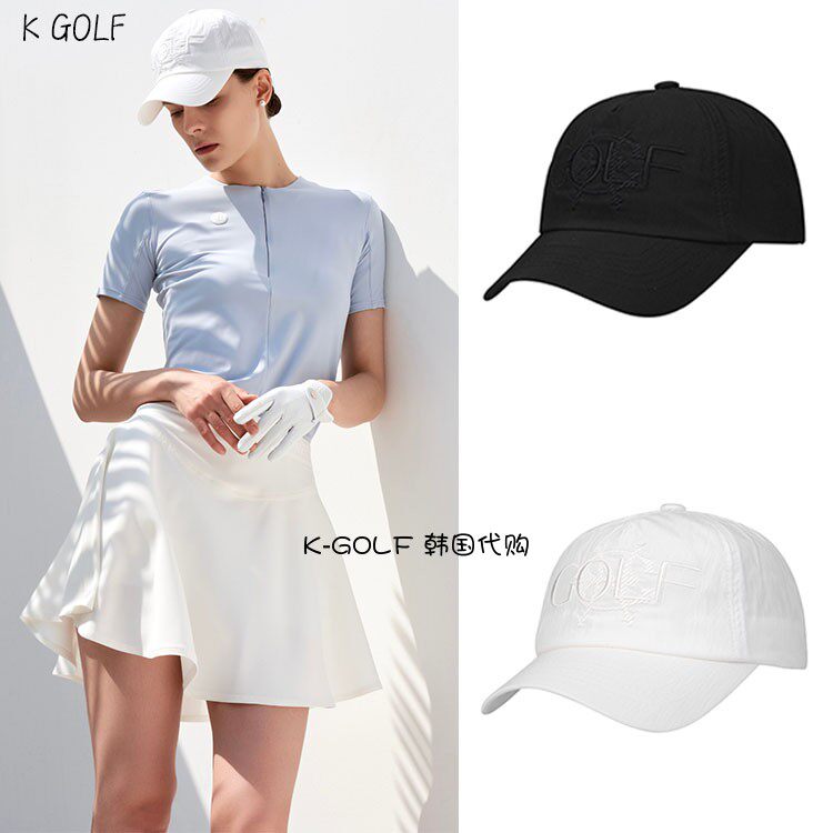 韩国代购ANELL高尔夫球帽23年女四季透气球帽运动鸭舌帽遮阳golf