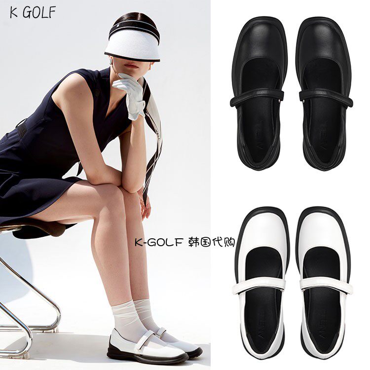韩国代购ANELL高尔夫球鞋23年女夏自制气垫无钉高尔夫球凉鞋golf