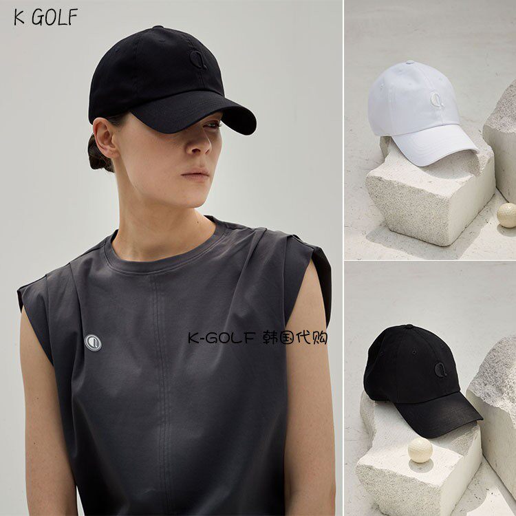 韩国代购ANELL高尔夫球帽23年女层次感鸭舌帽运动舒适golf帽子