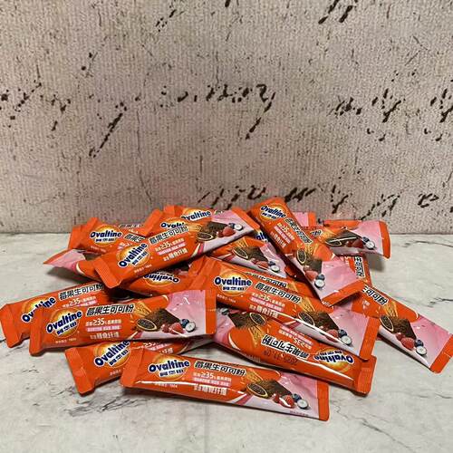 10条特卖 阿华田莓果生可可粉固体饮料5g袋装 冲调可可粉饮品