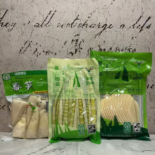 临期特卖 大自然冬笋高山细笋春笋笋花杏仁芡实70g 炒菜烧汤火锅