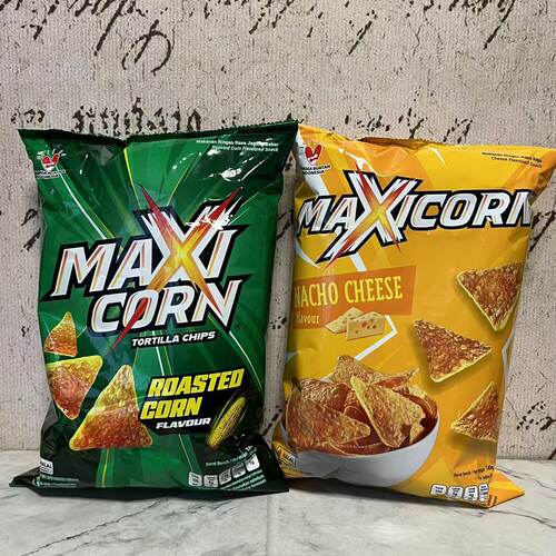 临期特卖 印尼进口MAXICORN原味奶酪味玉米片130g袋装 休闲小零食