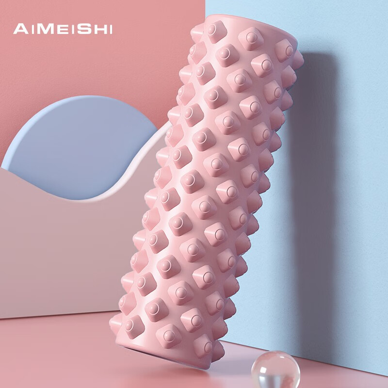 艾美仕泡沫轴肌肉放松按摩轴健身瑜伽柱狼牙棒琅琊棒按摩轴45空心