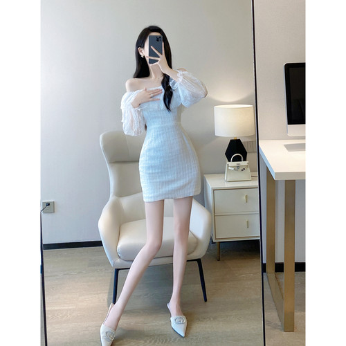 贵气小女人气质名媛蕾丝包臀裙