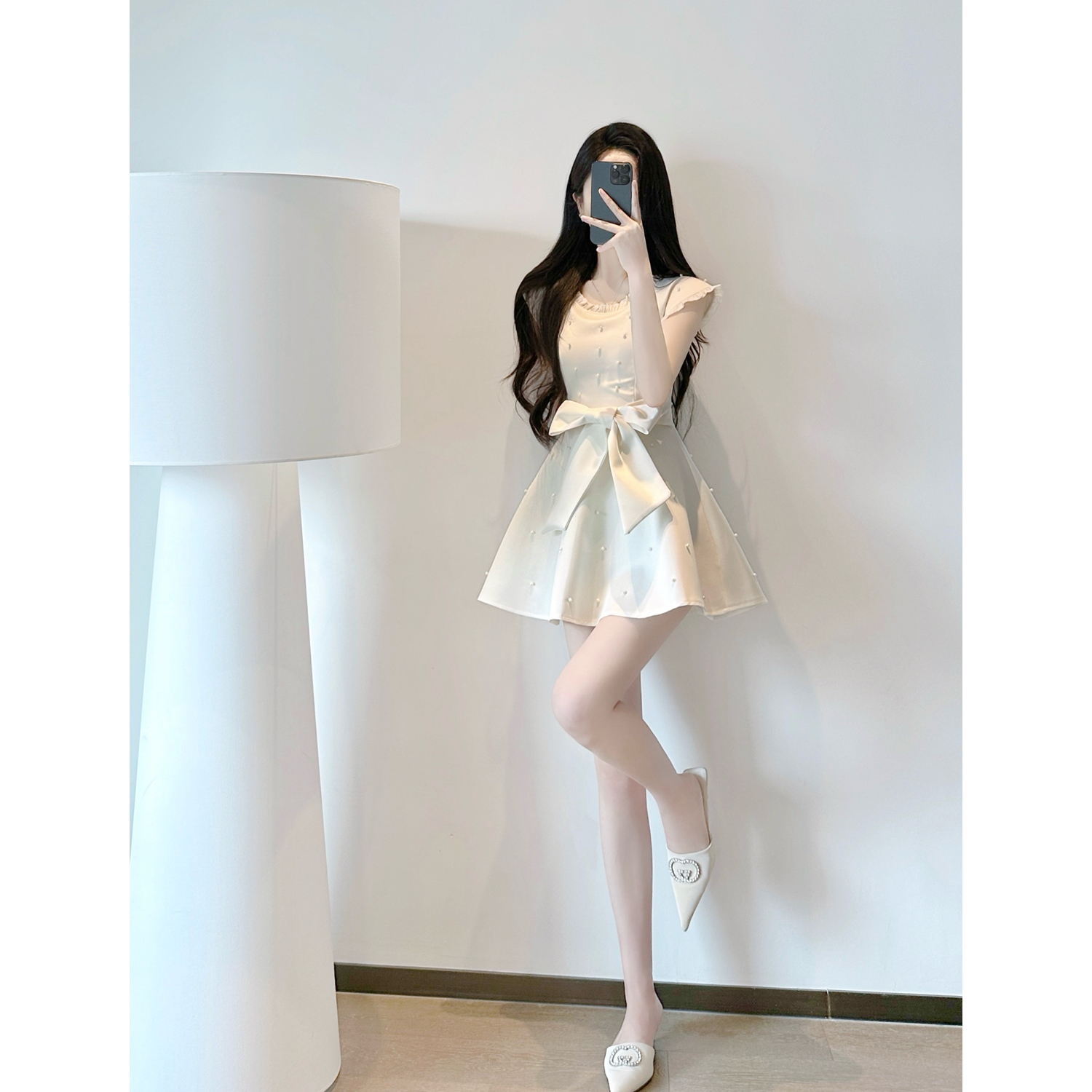 富家千金风珍珠公主裙