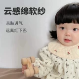 Детский натуральный слюнявчик для новорожденных, скандинавский марлевый нагрудник, скандинавский стиль