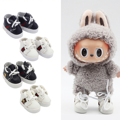 labubu娃鞋17cm拉布布运动鞋板鞋