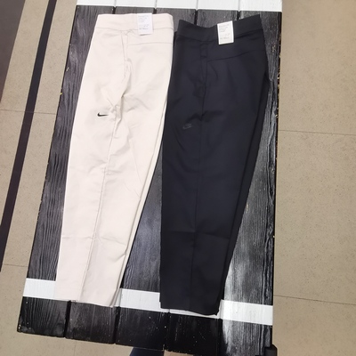 耐克男子运动休闲直筒工装九分裤