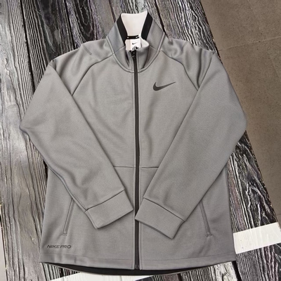 Nike男加绒保暖立领跑步外套