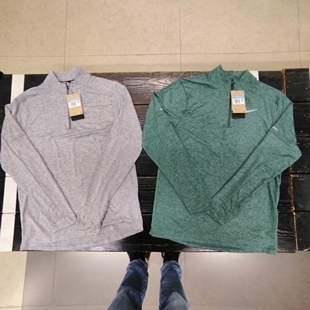 Nike耐克男子春秋跑步运动训练速干透气休闲半拉链长袖DD4757