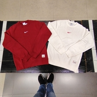 NIKE耐克男子运动休闲舒适圆领套头长袖保暖卫衣IB5567-133